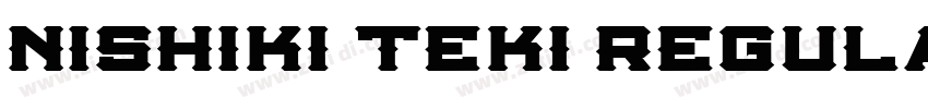 Nishiki teki Regula字体转换